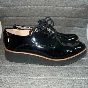Black Patent Leather Women's Shoes